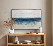 Load image into Gallery viewer, Indigo Sea 60 x 40