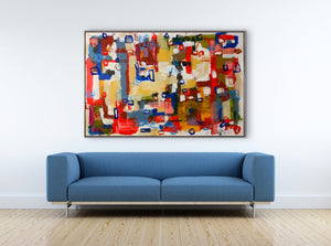 Modern West  48 x 72