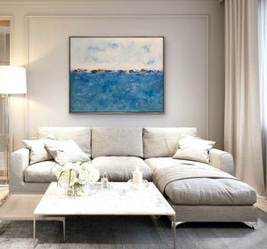 True Blue 50 x 40