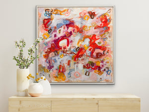 Pink Champagne 36 x 36
