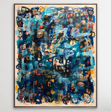 Load image into Gallery viewer, Blue Speaks to my Heart 60 x 48