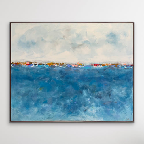 Quiet Blue Sea 50 x 40