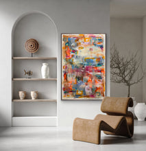 Load image into Gallery viewer, Happiness is a Rainbow of Color 60 x 40