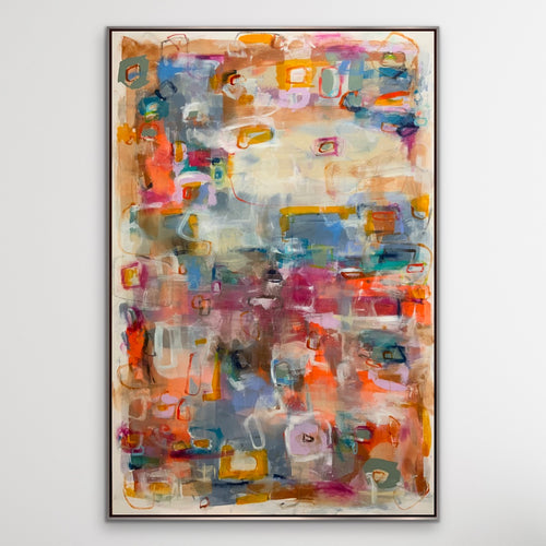 Happiness is a Rainbow of Color 60 x 40