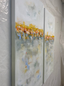 Sunshine Landscape - Diptych 2) 20 x 40