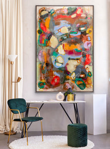 Summer Blooms 60 x 40