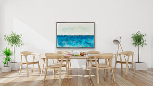 Turquoise Sea 60 x 40