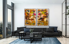 Load image into Gallery viewer, Modern Life -diptych 2) 60 x 40