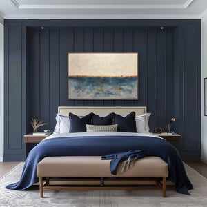 Bayside Blues 60 x 40