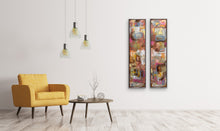 Load image into Gallery viewer, Callback -diptych 2) 12 x 48