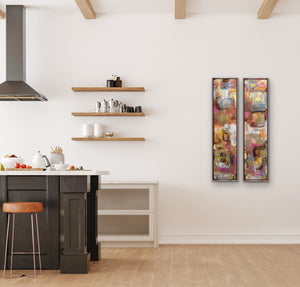 Callback -diptych 2) 12 x 48