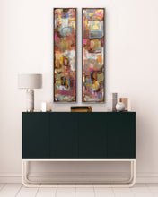 Load image into Gallery viewer, Callback -diptych 2) 12 x 48
