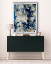Load image into Gallery viewer, City Blue 48 x 60