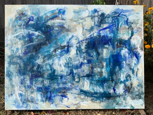 Blue Skies Smiling 48 x 36