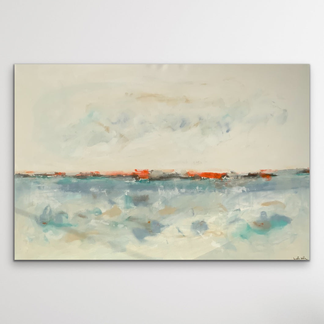Aqua Calm Ocean 60 x 40