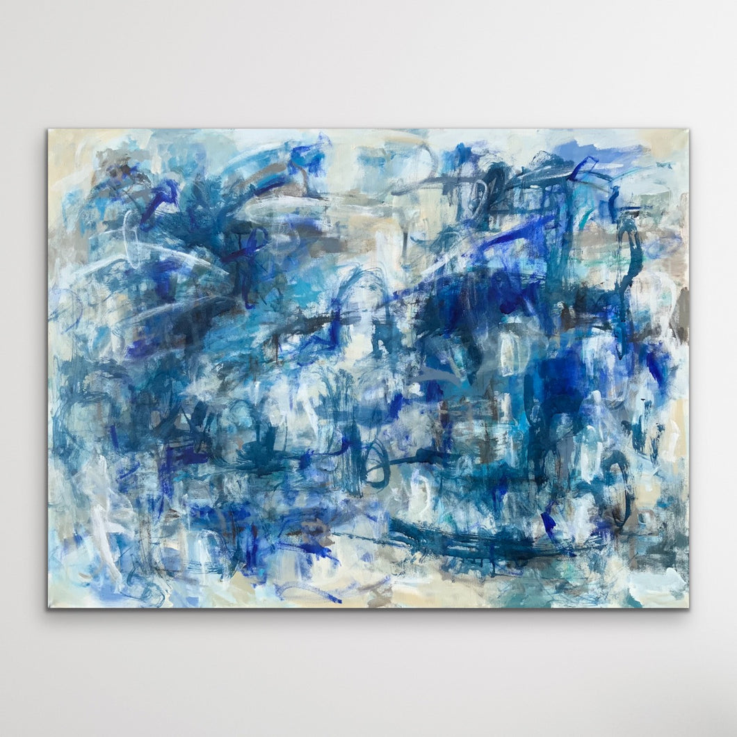 Blue Skies Smiling 48 x 36