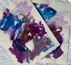Painting on Watercolor Paper E1 22 x 30