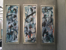 Load image into Gallery viewer, z Summer Dance Triptych (3) 8 x 24