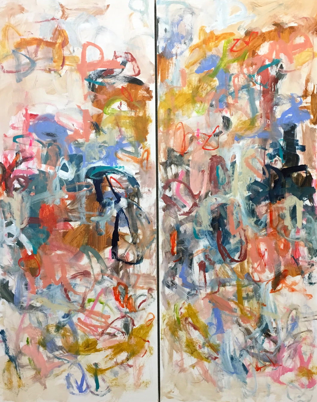 z High Line Diptych 2) 24 x 60