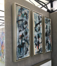 Load image into Gallery viewer, z Summer Dance Triptych (3) 8 x 24