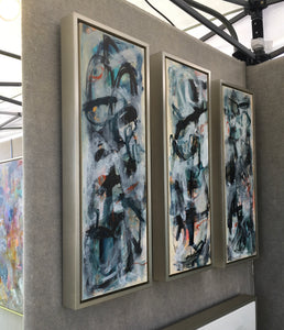 z Summer Dance Triptych (3) 8 x 24